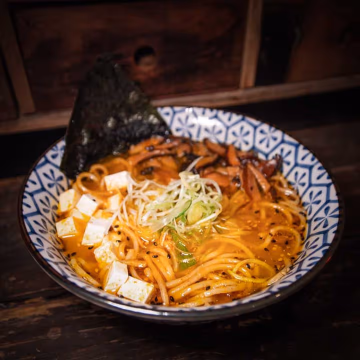 Ramen de curri vegà