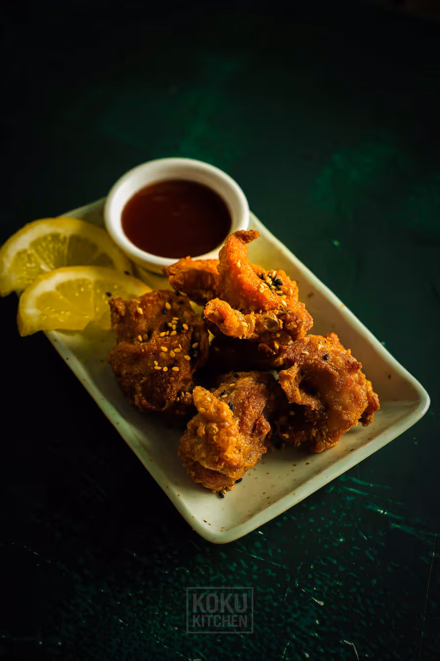 Karaage de pollo