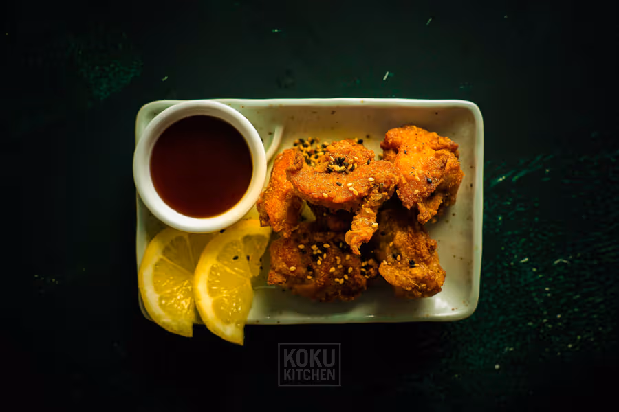 Karaage de pollo