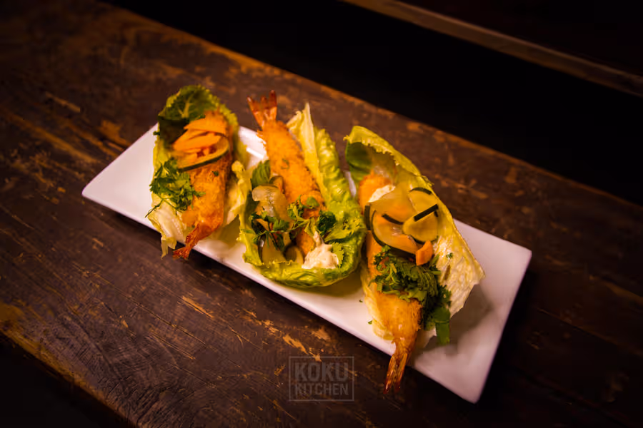 PANKO PRAWN TACO