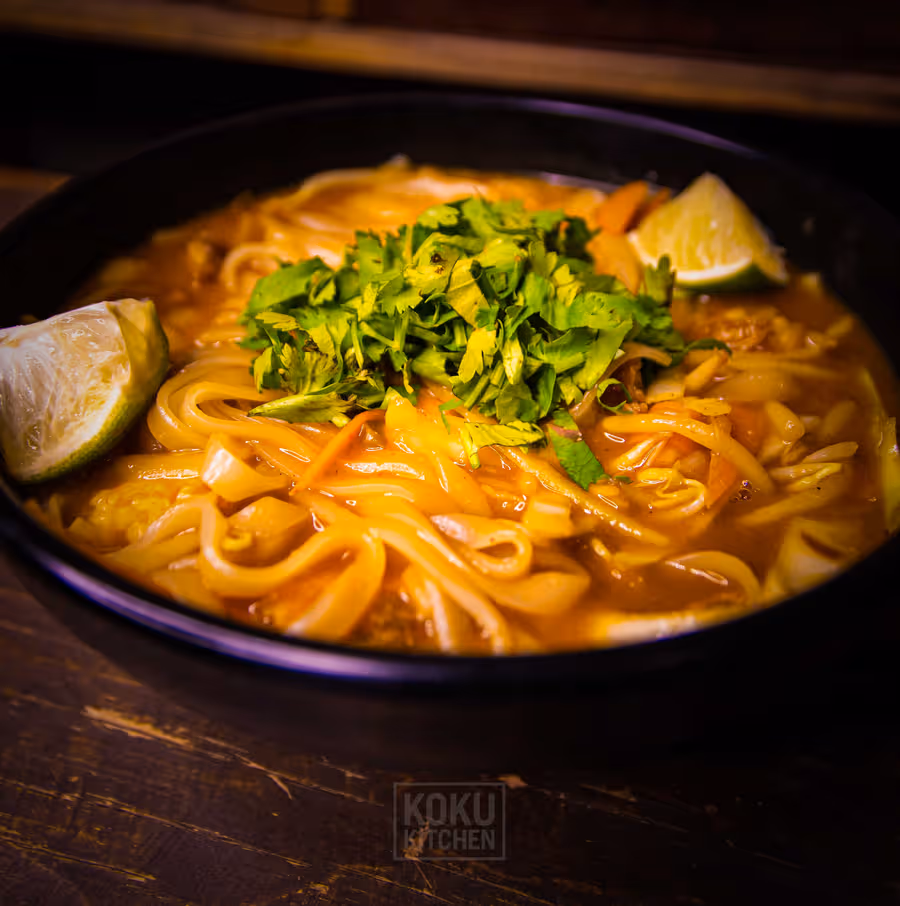 Fideos al curry Koku