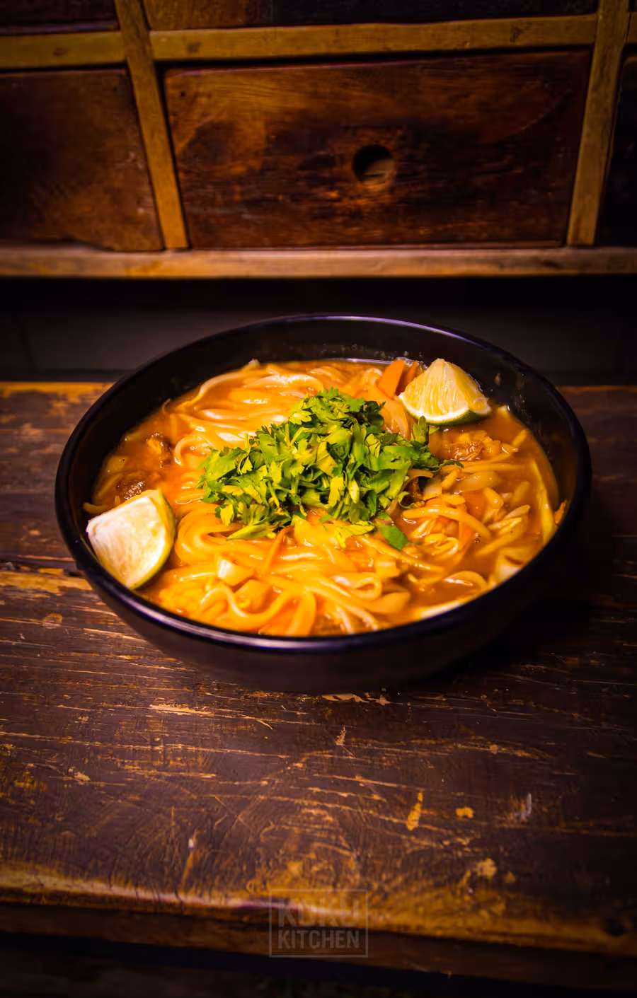 Fideos al curry Koku