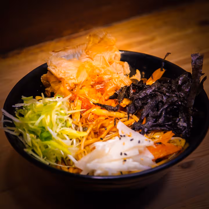 Yakisoba de pollastre