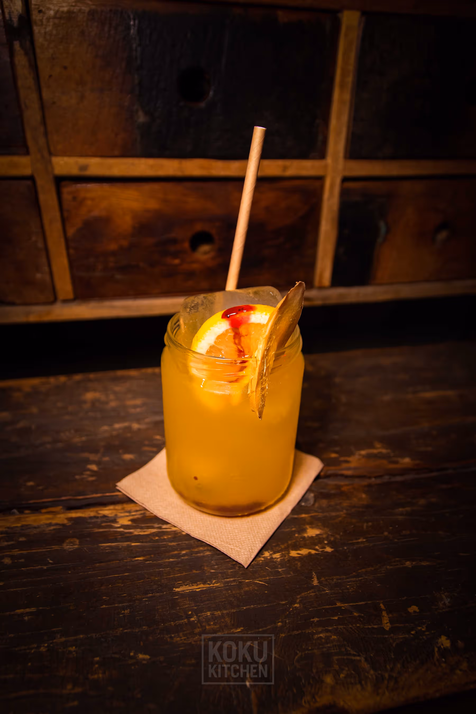 Limonada de jengibre casera