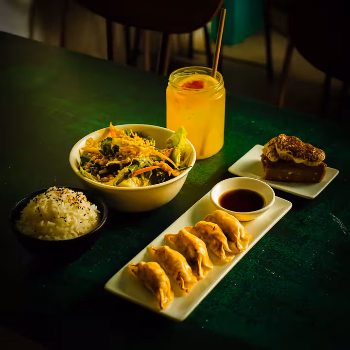 Menú Gyoza
